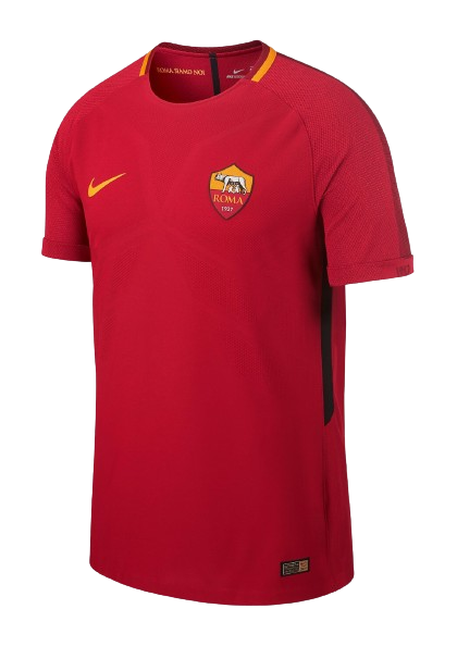 Camisa Retrô Roma I 2017/18 Masculino Vermelho