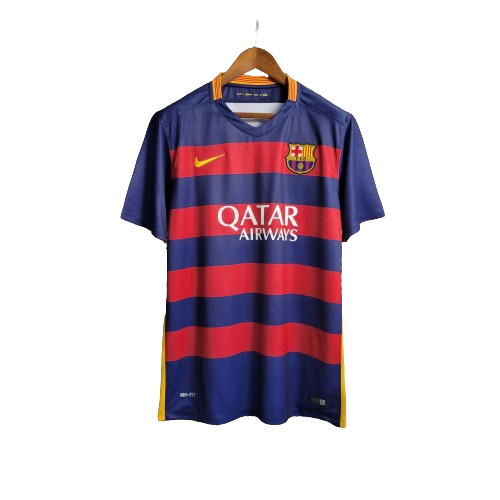 Camisa Retrô Barcelona I Home 2015/16 Masculino
