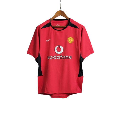 Camisa Retrô Manchester United 2002/04 Vermelho