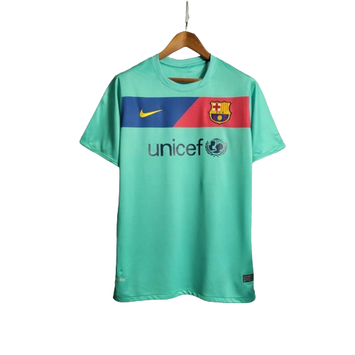 Camisa Barcelona Retrô II 10/11 Masculina Verde