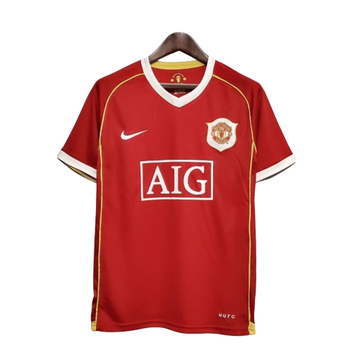 Camisa Retrô Manchester United 2006/07 Masculino Vermelho