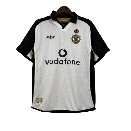 Camisa Retrô Torcedor Masculina Manchester United 2001