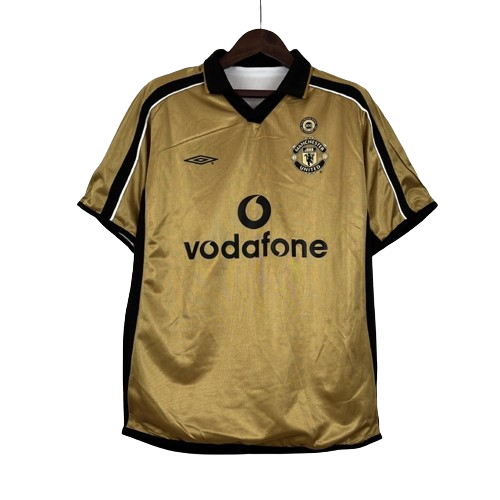 Camisa Retrô Torcedor Masculina Manchester United 2001