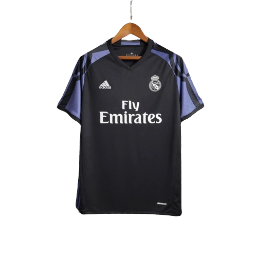 Camisa Retrô Real Madrid III Third 2016/17 Preto