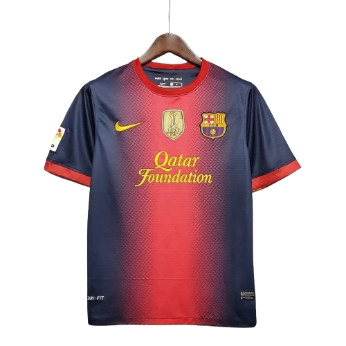 Camisa Retrô Torcedor Masculina Barcelona 2012