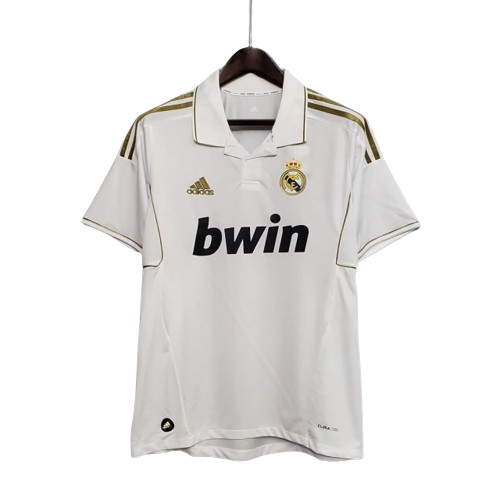 Camisa Retrô Real Madrid I Home 2011/12 Masculino Branco