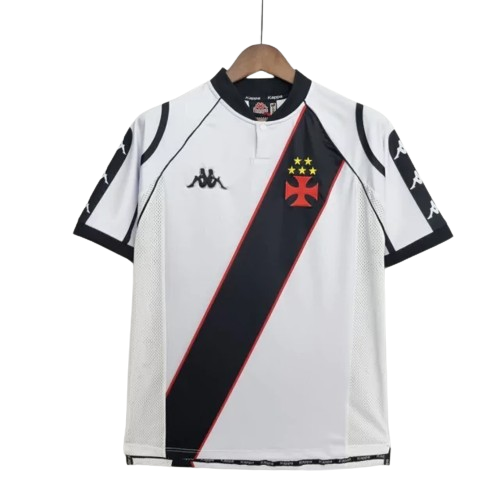Camisa Retrô Vasco II 1998/99 Masculino Branco