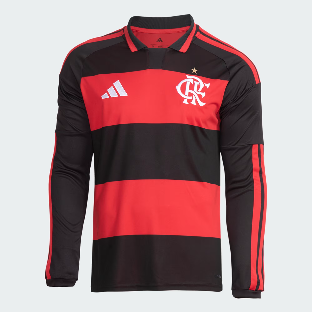 Camisa Manga Longa Torcedor Masculina Flamengo I 2026/2027