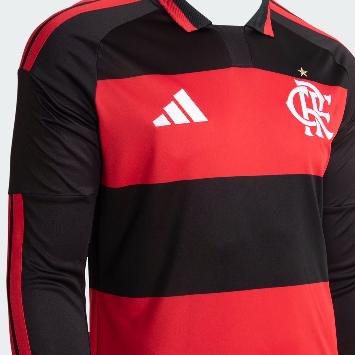 Camisa Manga Longa Torcedor Masculina Flamengo I 2026/2027