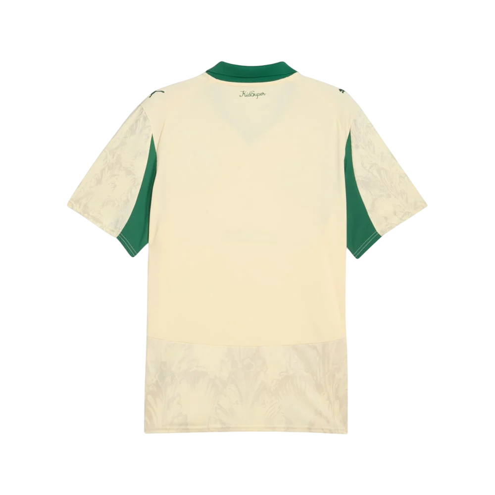 Camisa Palmeiras Mundial de Clubes 25/26 - Torcedor X Kidsuper Masculino - Bege e Verde