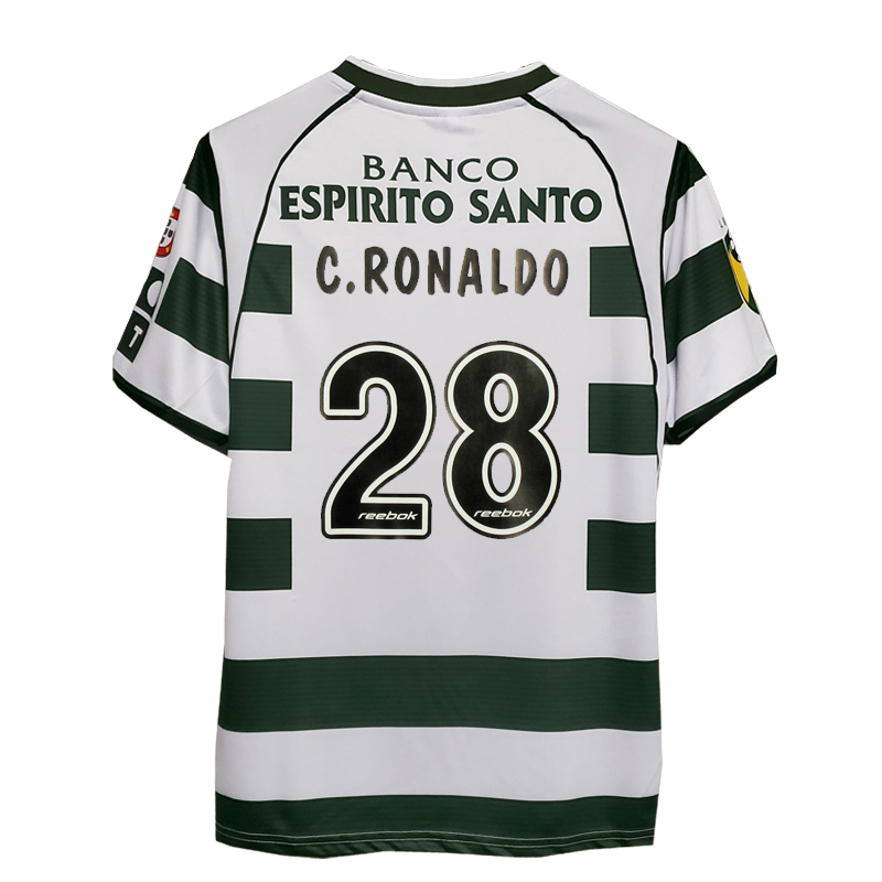 Camisa Retrô Torcedor Masculina Portugal I 2002