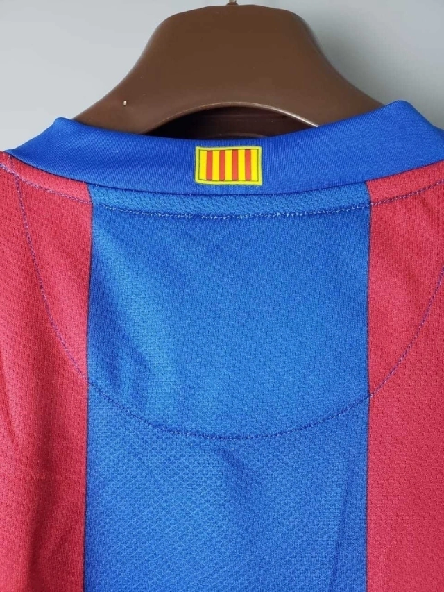 Camisa Barcelona Retrô 2006/2007 - Azul Grená