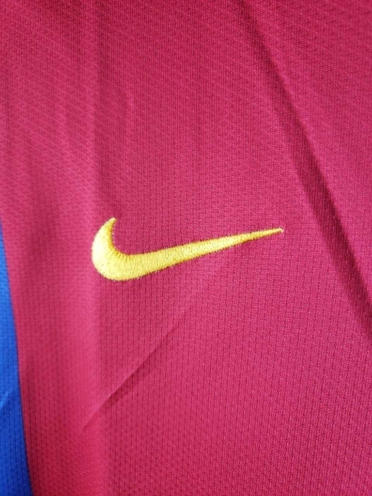 Camisa Barcelona Retrô 2006/2007 - Azul Grená