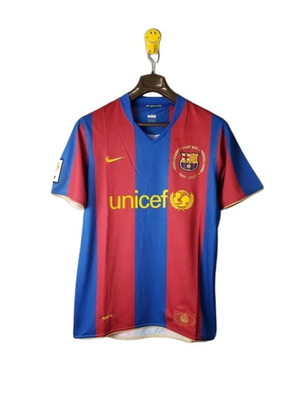 Camisa Barcelona Retrô 2006/2007 - Azul Grená