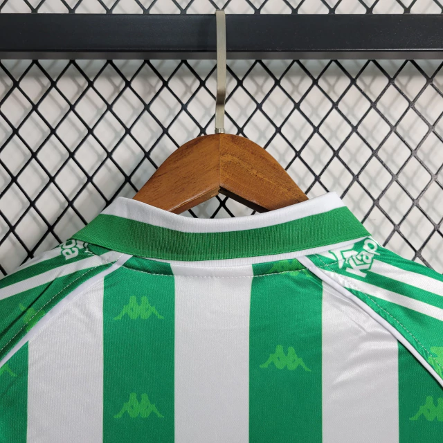 Camisa Retrô Real Bétis - 95/97- Verde e Branco - Masculino