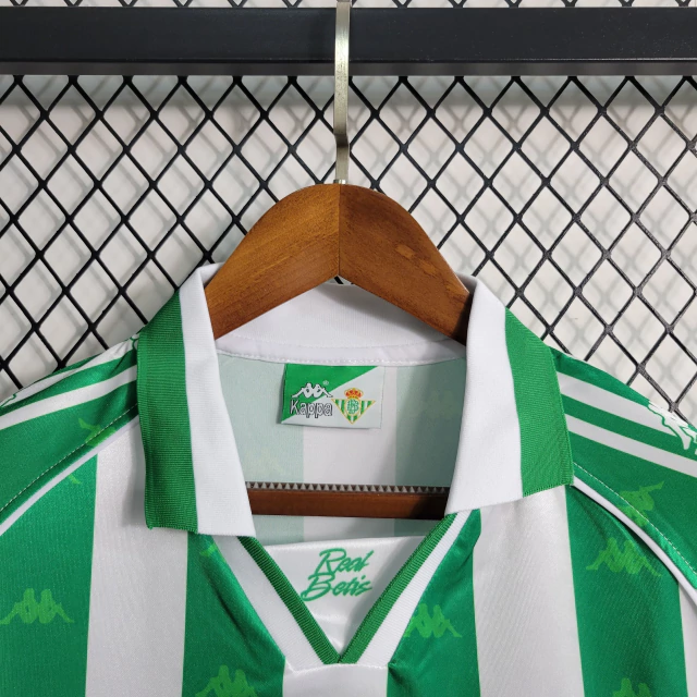 Camisa Retrô Real Bétis - 95/97- Verde e Branco - Masculino