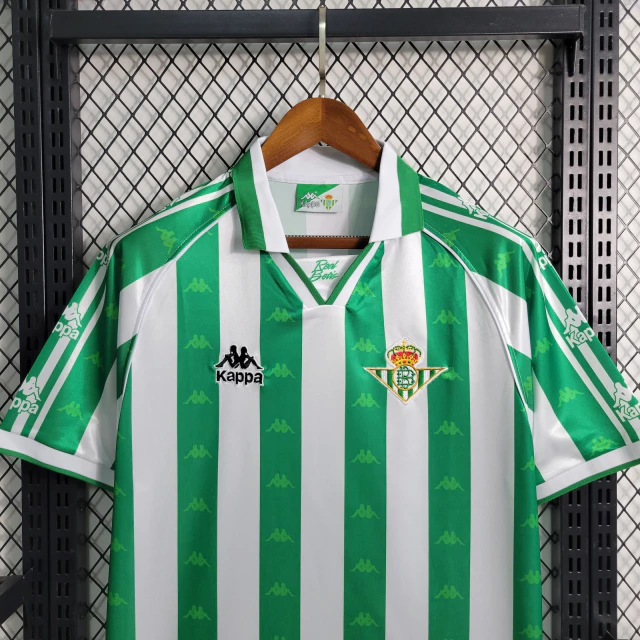 Camisa Retrô Real Bétis - 95/97- Verde e Branco - Masculino