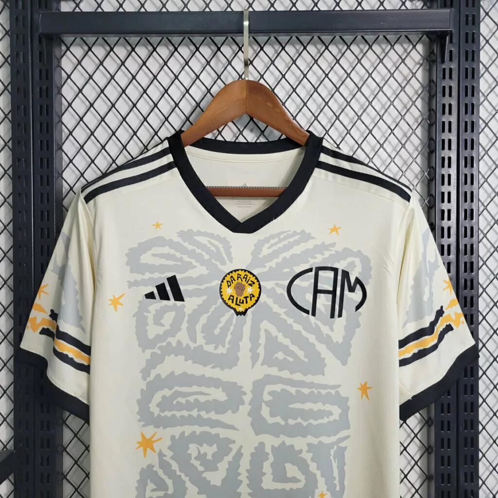 Camisa Atlético Mineiro Consciência Negra - 23/24 - Torcedor Masculina