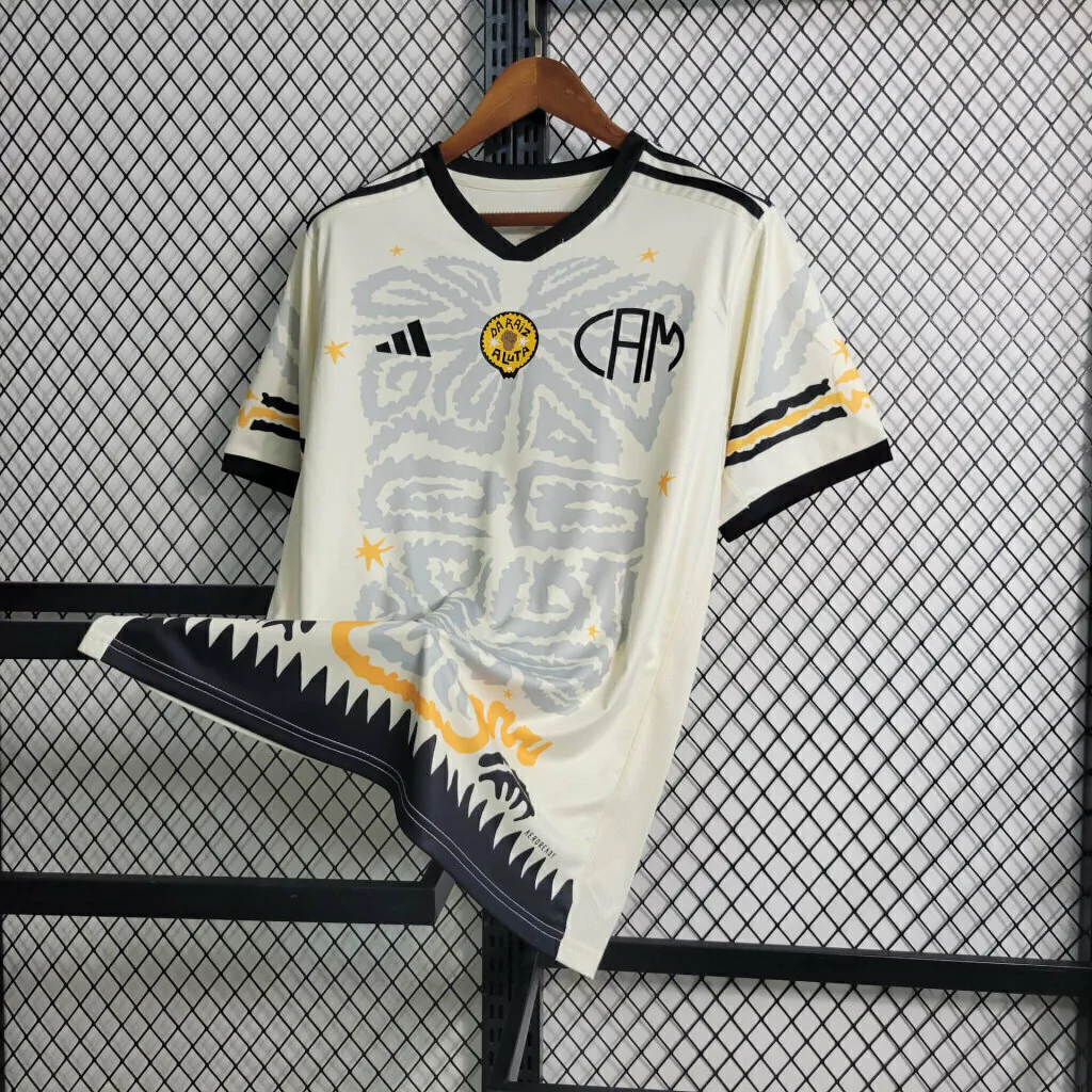 Camisa Atlético Mineiro Consciência Negra - 23/24 - Torcedor Masculina