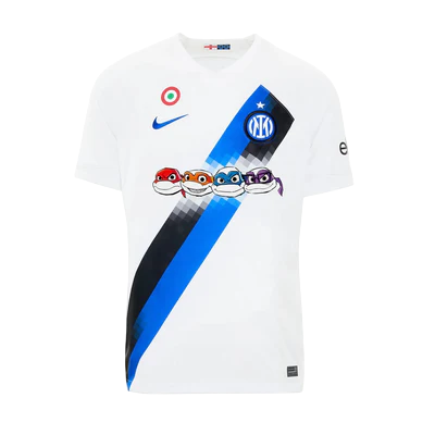 Camisa Inter de Milão Away 23/24 - Edição Tartarugas Ninja Torcedor Masculina