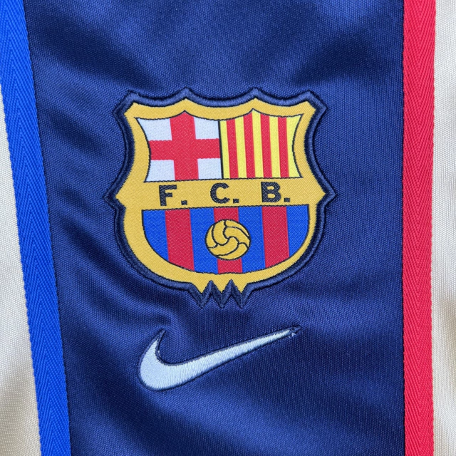 Camisa Retrô Barcelona Dourada 02/2003 Masculino