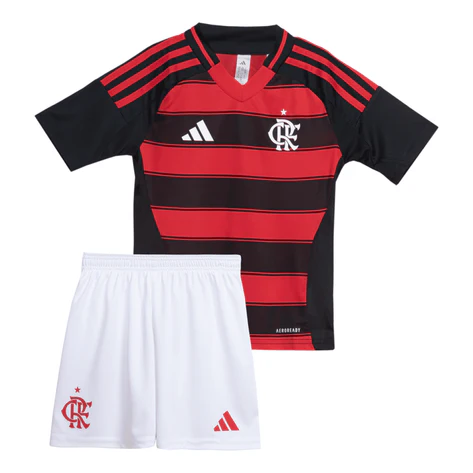 Conjunto Infantil Flamengo Home 25/26