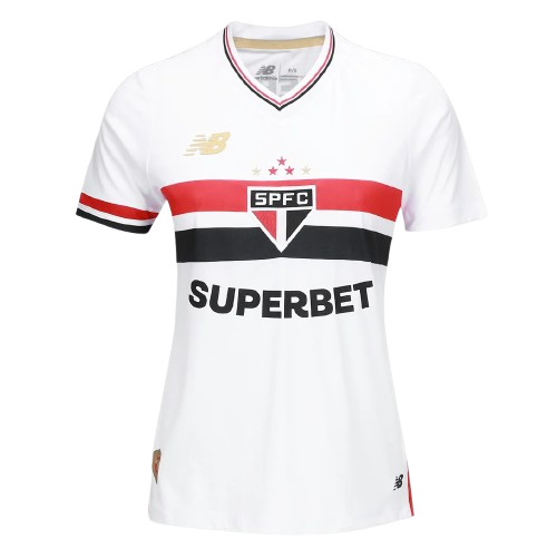 Camisa São Paulo Home 25/26 - Feminina