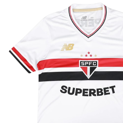 Camisa São Paulo Home 25/26 - Torcedor Masculina Lançamento