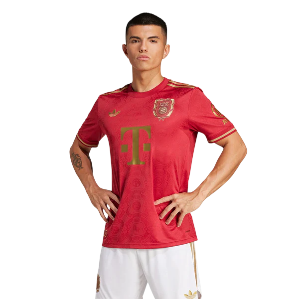 Camisa Bayern De Munique 125 Anos Vermelha 25/26 - Torcedor Masculina