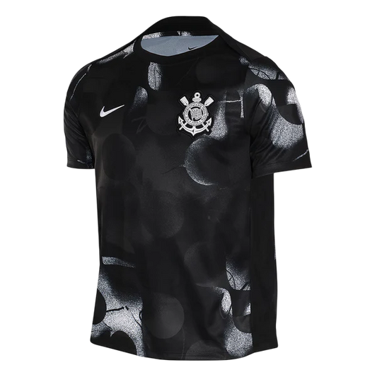 Camisa Corinthians Treino Preta 25/26 - Versão Torcedor Masculina