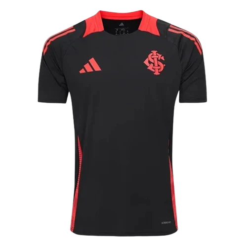 Camisa Internacional Treino Preta 25/26 - Torcedor Masculina