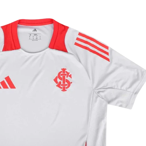 Camisa Internacional Treino Branca 25/26 - Torcedor Masculina