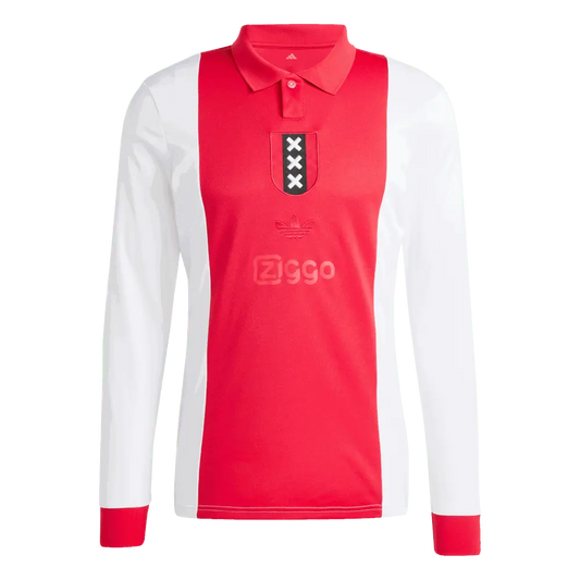 Camisa Ajax Edição 125 Anos Manga Longa - Versão Torcedor 25/26
