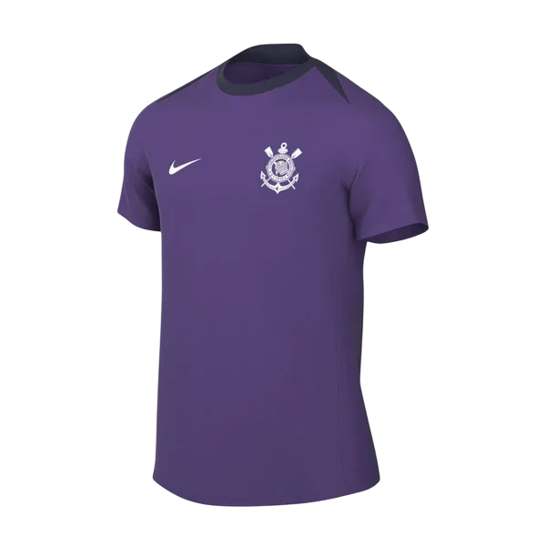 Camisa Corinthians Treino Roxo 25/26 - Versão Torcedor Masculina