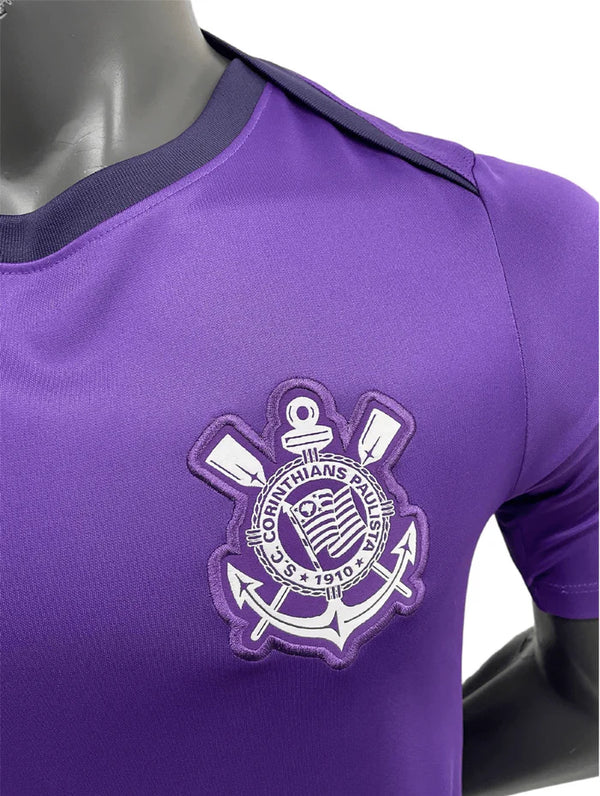 Camisa Corinthians Treino Roxo 25/26 - Versão Torcedor Masculina