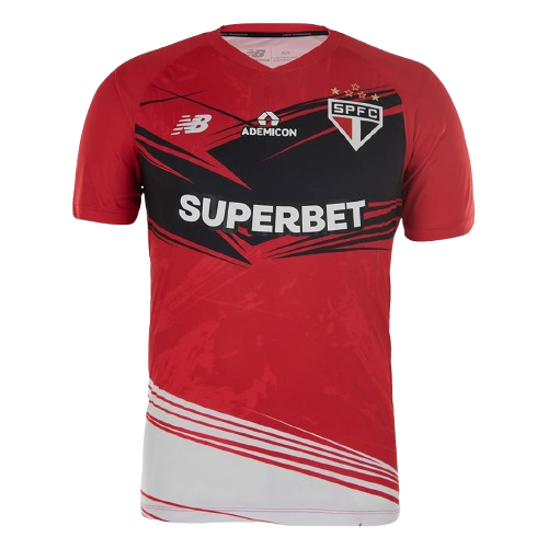 Camisa São Paulo Goleiro 25/26 Vermelha - Torcedor Masculina