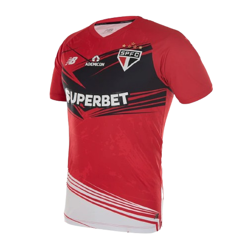 Camisa São Paulo Goleiro 25/26 Vermelha - Torcedor Masculina
