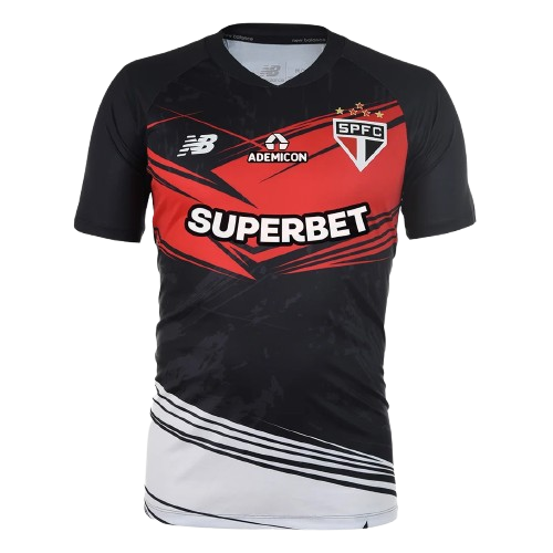 Camisa São Paulo Goleiro 25/26 Preta - Torcedor Masculina
