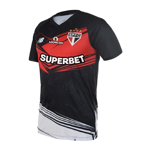 Camisa São Paulo Goleiro 25/26 Preta - Torcedor Masculina