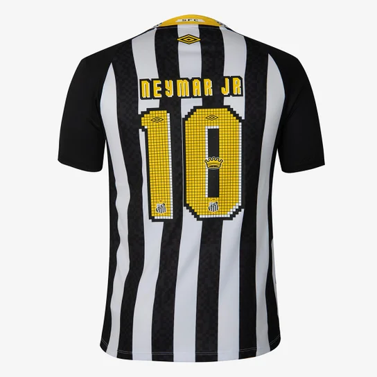 Camisa Santos FC Away 25/26 + #10 Neymar Jr - Torcedor Masculina