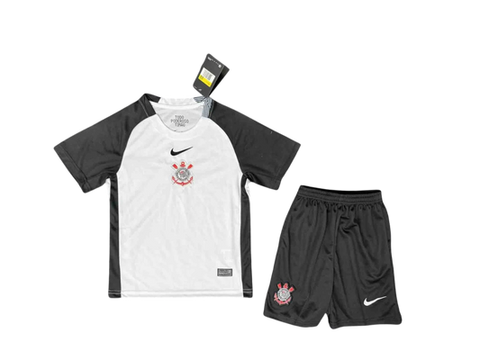Conjunto Infantil Corinthians Home 25/26