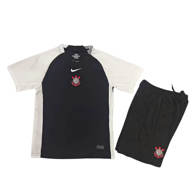 Conjunto Infantil Corinthians Away 25/26