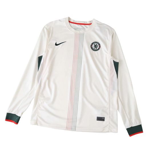 Camisa Chelsea Away Manga Comprida 25/26 - Torcedor Masculina