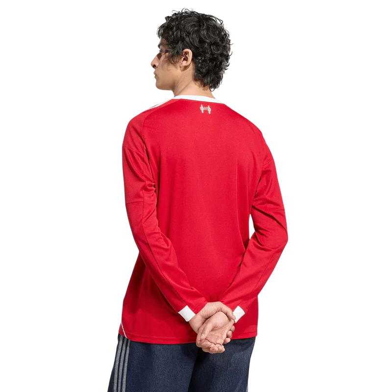 Camisa Liverpool Home Manga Comprida 25/26 - Torcedor Masculina