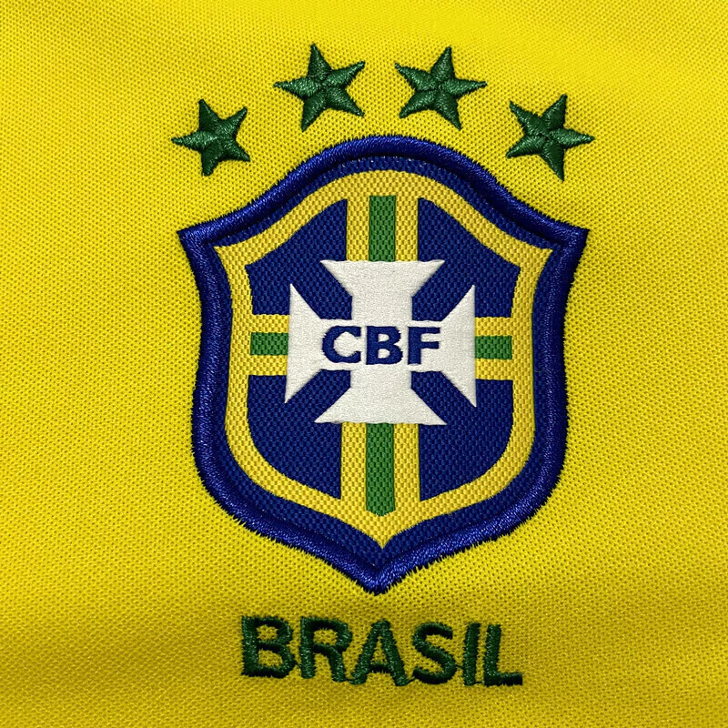 Camisa Retrô Seleção Brasileira I Home 2002/03 Masculino Amarelo