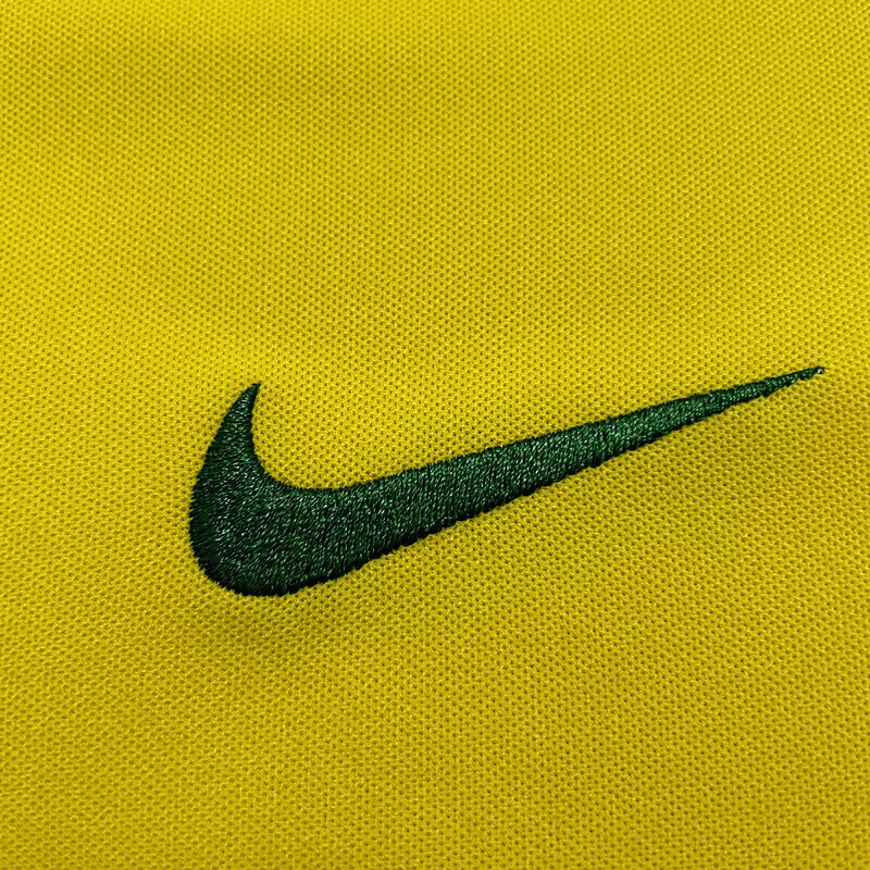 Camisa Retrô Seleção Brasileira I Home 2002/03 Masculino Amarelo