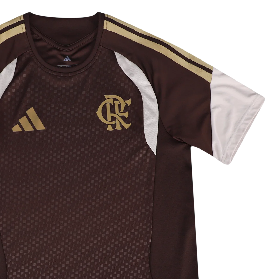 Camisa Flamengo 26/27 Treino Marrom - Versão Torcedor