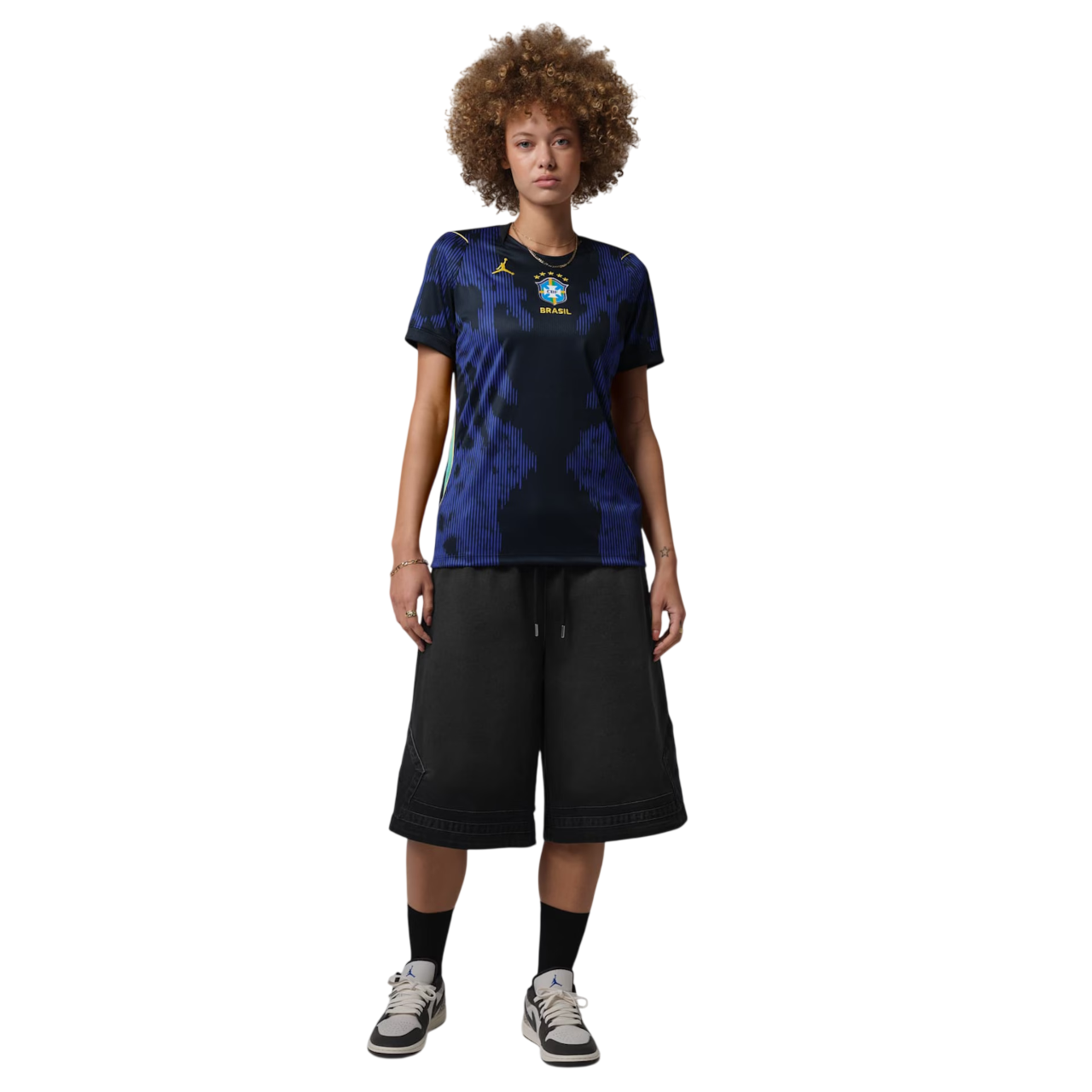 Camisa Brasil Away 26/27 - Azul Versão Feminina