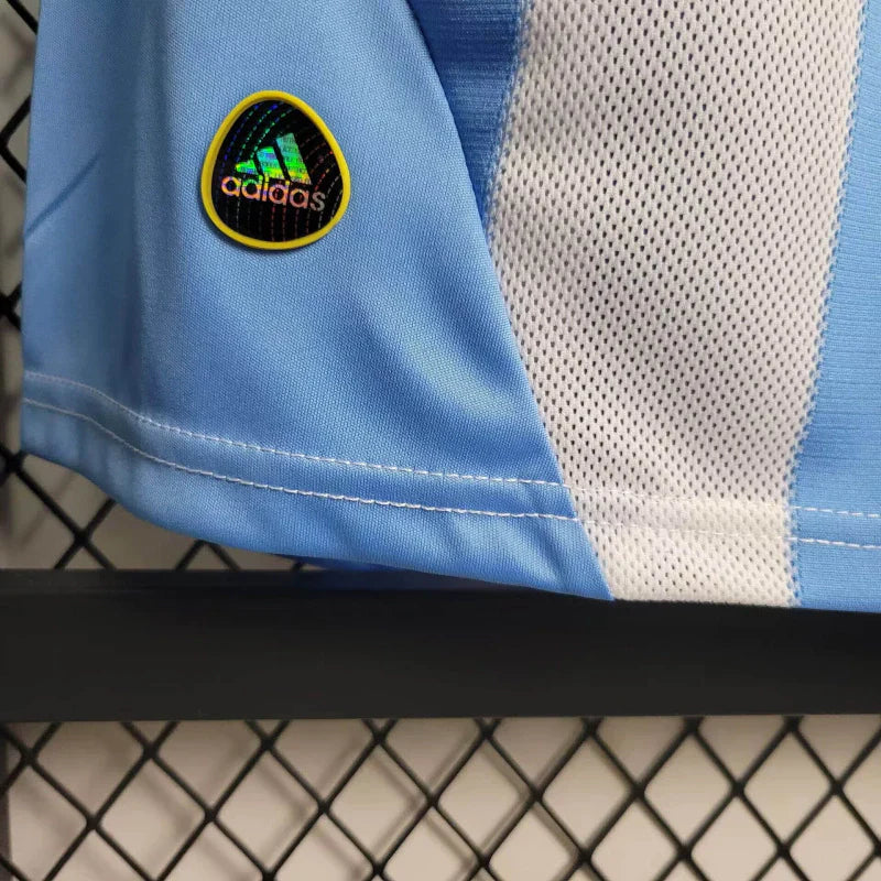 Camisa Retrô Argentina 2010/11 Azul e Branco