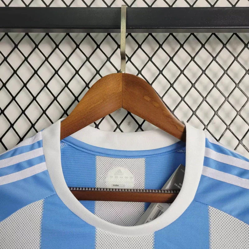 Camisa Retrô Torcedor Masculina Argentina 2010